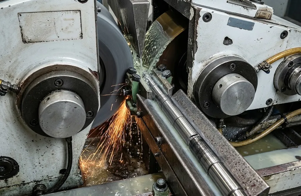 Centerless grinding