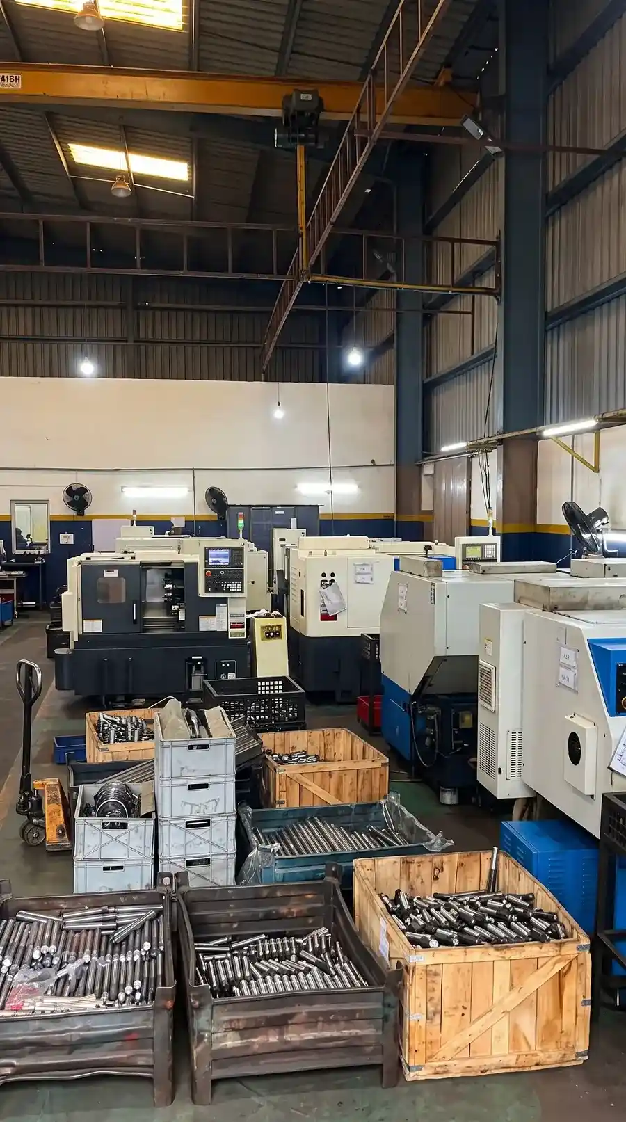 Precision CNC metal components manufacturing