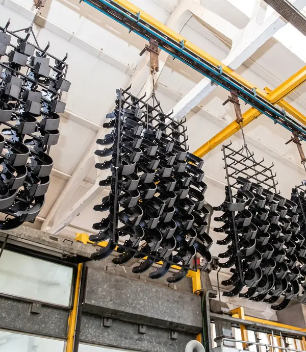 Metal component surface finishing process
